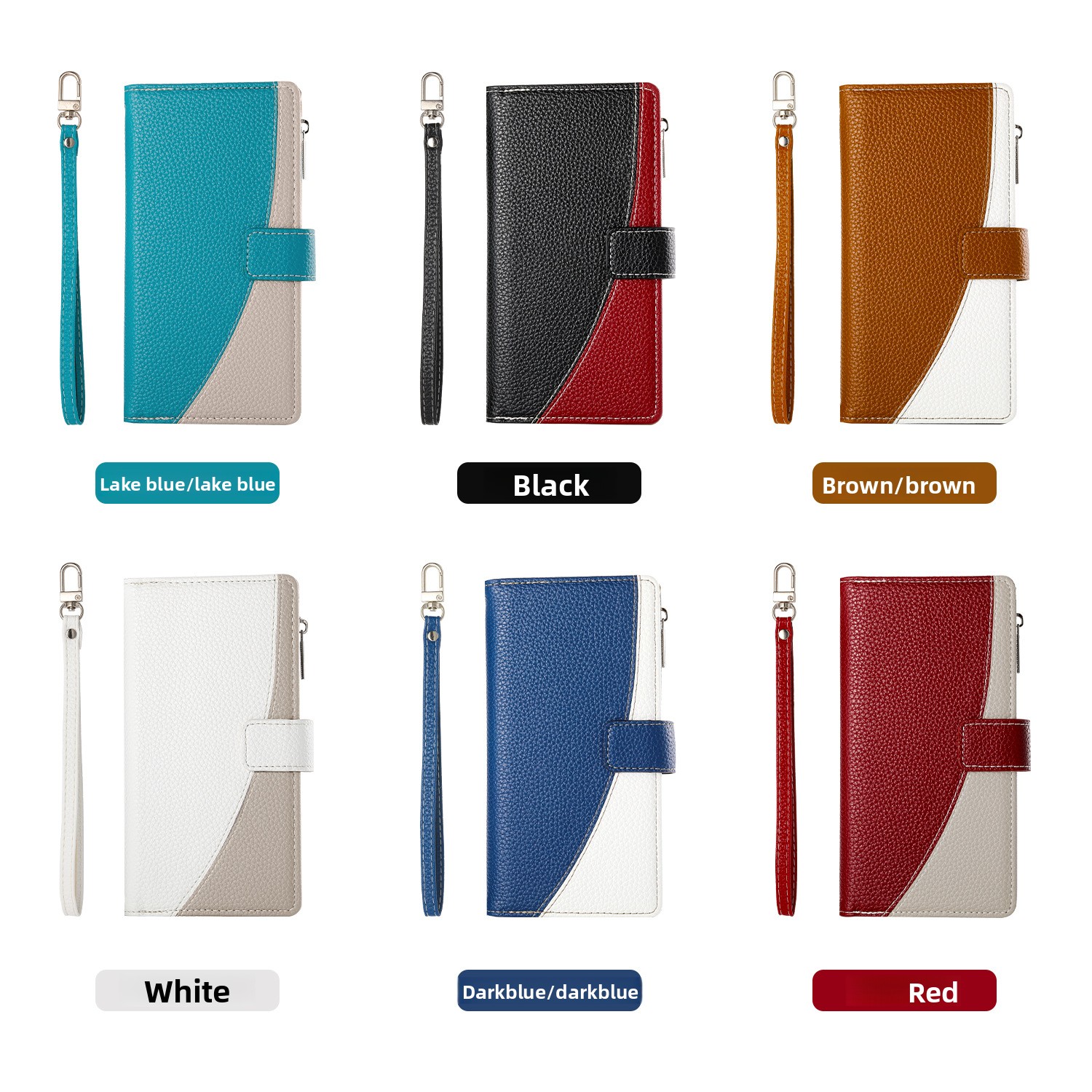 Wallet Phone Case For Samsung S25 Ultra And Iphone 17 Pro 16_voghion.com