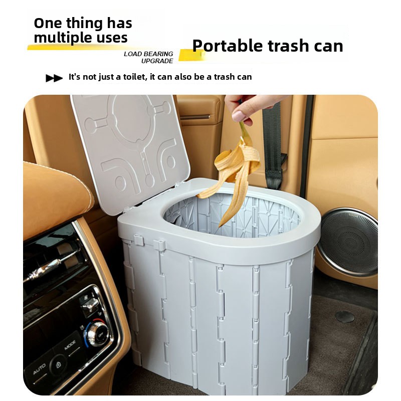 Tragbare Klapptoilette Für Camping Auto Und Outdoor Einsätze_voghion.com