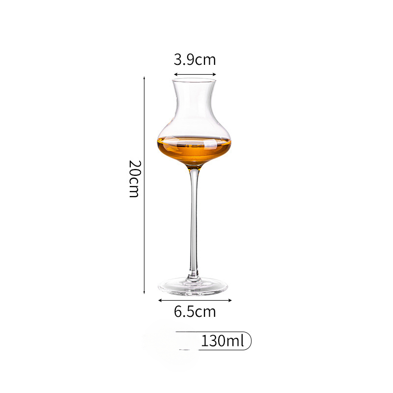 Copa de cóctel con forma de tulipán para degustación de licor, whisky y bebida pura_voghion.com