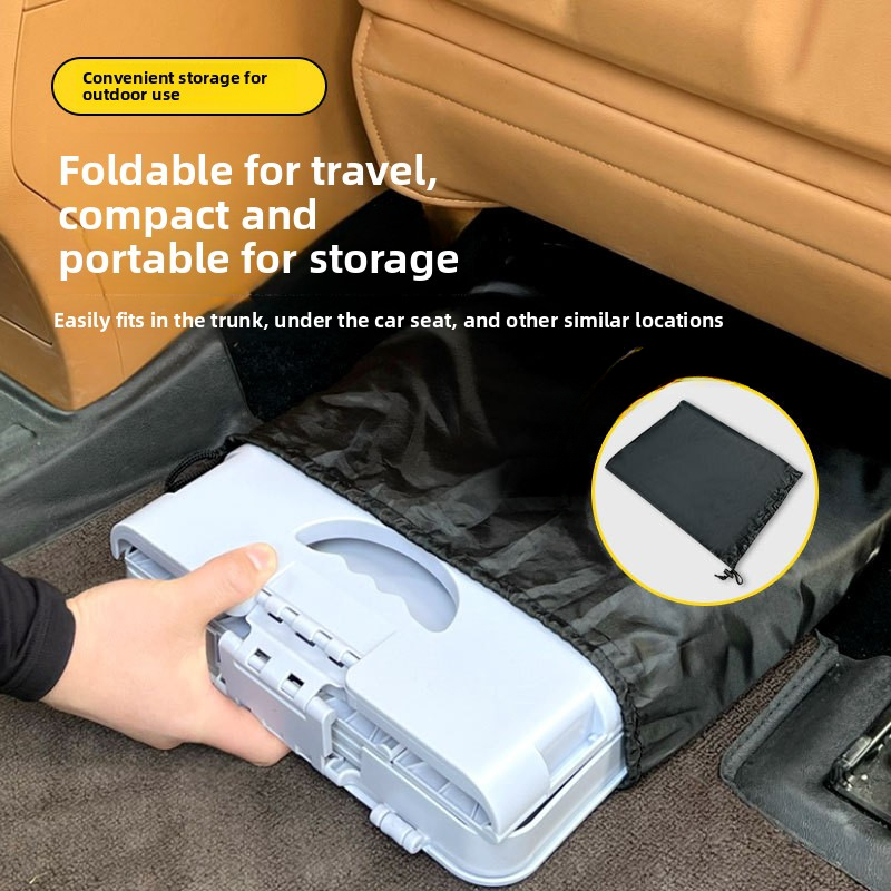 Tragbare Klapptoilette Für Camping Auto Und Outdoor Einsätze_voghion.com