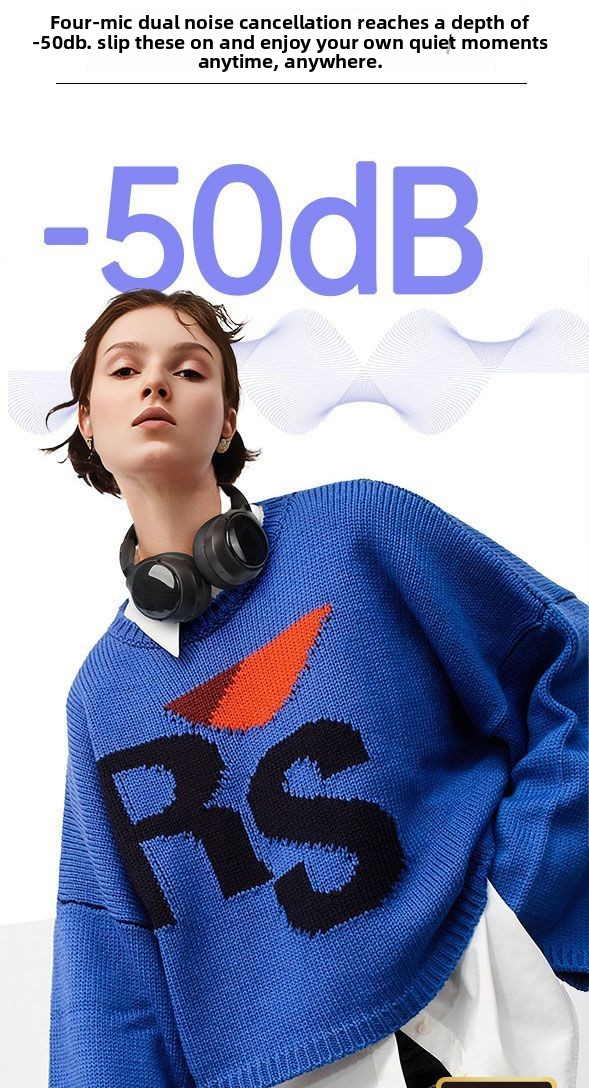 2025 ANC Wireless Headphones Over-Ear Bluetooth 5.3 Transparency Mode HiFi Stereo Foldable For Commute Flight Work_voghion.com