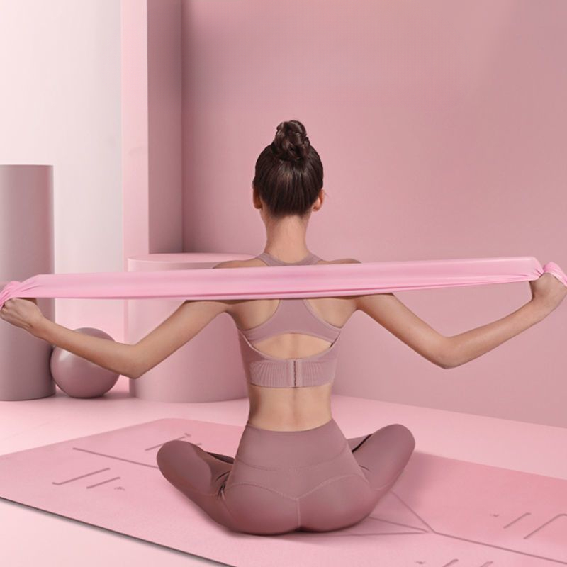 Yoga Fitness Frauen Abnehmen Pull Seil Stretch Schulter Zurück Widerstand Band Gestaltung_voghion.com