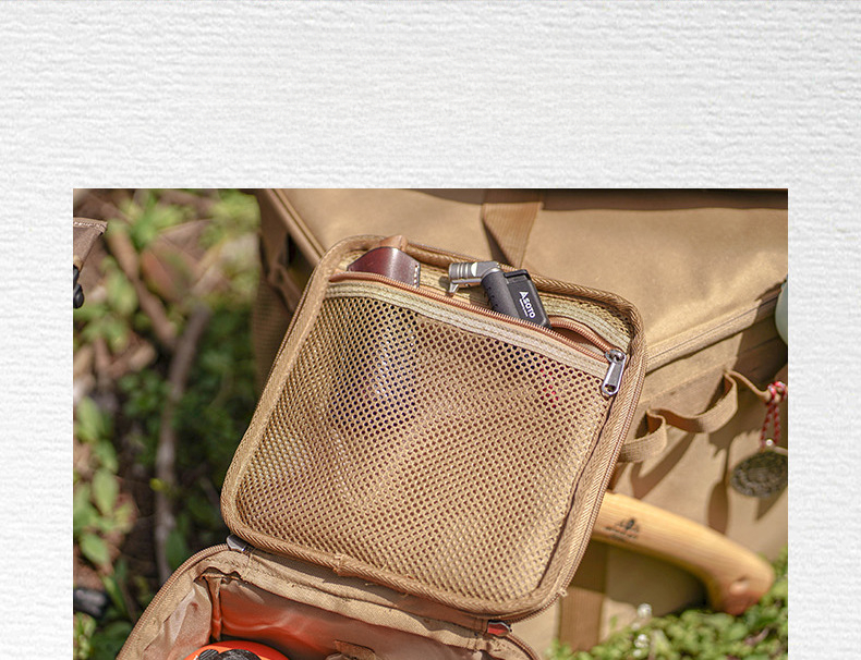 Mountain Biker Outdoor Cookware Set Gas Tank Anti-Collision Storage Picnic Tote Ice Bag Medium Size_voghion.com