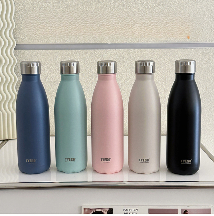 Einfacher Isolierbecher mit großer Kapazität für Männer und Frauen, hochwertiger Wasserbecher aus Edelstahl 304 für Paare, tragbare Cola_voghion.com
