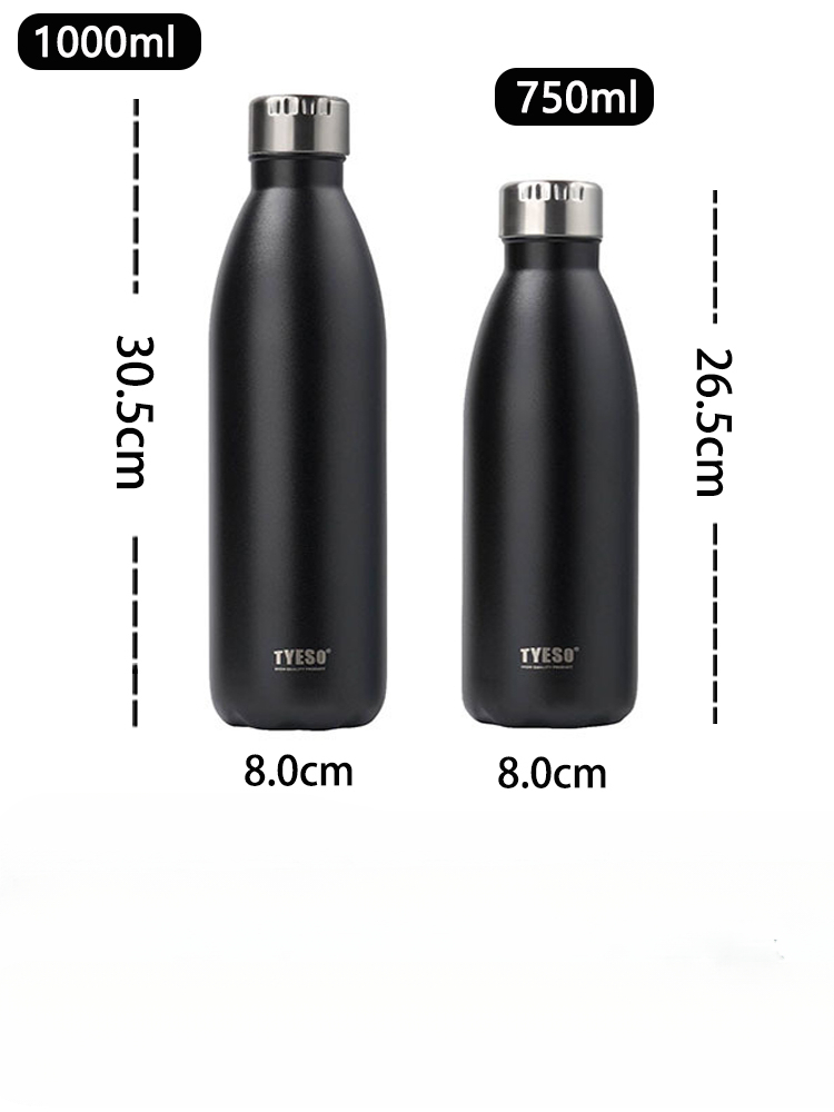 Einfacher Isolierbecher mit großer Kapazität für Männer und Frauen, hochwertiger Wasserbecher aus Edelstahl 304 für Paare, tragbare Cola_voghion.com