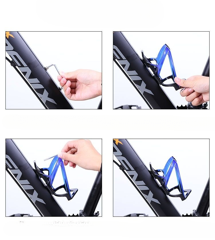 Xidesheng Bicycle Bottle Cage Colorful Mountain Road Bike Water Cup Holder Cycling Bracket Equipment Accessories Set_voghion.com
