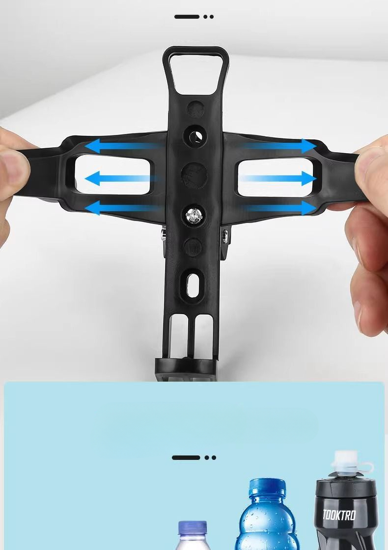No-Drill Quick-Release Bicycle Bottle Cage Mountain Cup Holder Electric Bike Cycling Drink Water Rack_voghion.com