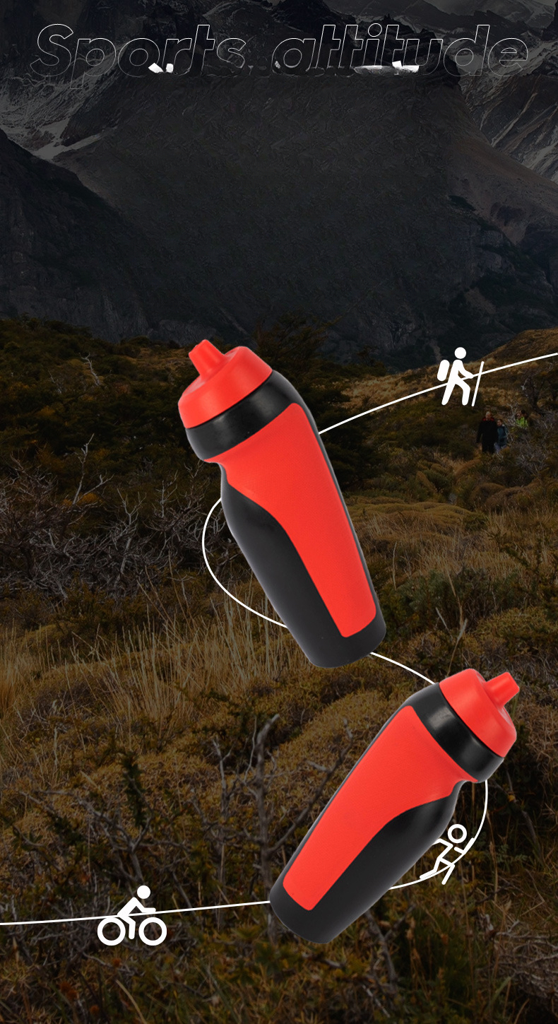 Large Capacity Bicycle Bottle Mountain Bike Outdoor Sports Bag Hiking Running Direct Drinking Squeeze Portable Water Cup_voghion.com