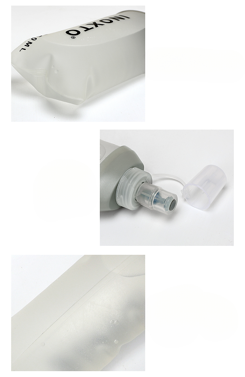Inoxto Eagle Pattern Sports Trail Marathon Running Water Bag Outdoor Portable Foldable Soft Flask_voghion.com