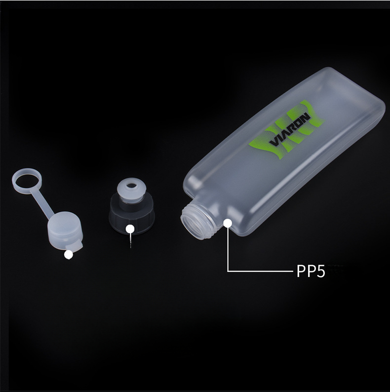 Sac banane pour sports de plein air, course à pied, marathon, hydratation, tasse portable incurvée PP5, bouteille d'eau de fitness 350_voghion.com