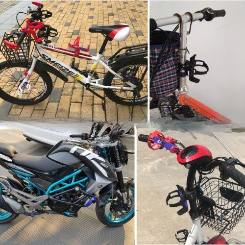 Road Cup Holder Fixed Gear Universal Clip Free Hanging Children's Bike Water Bottle Cage_voghion.com