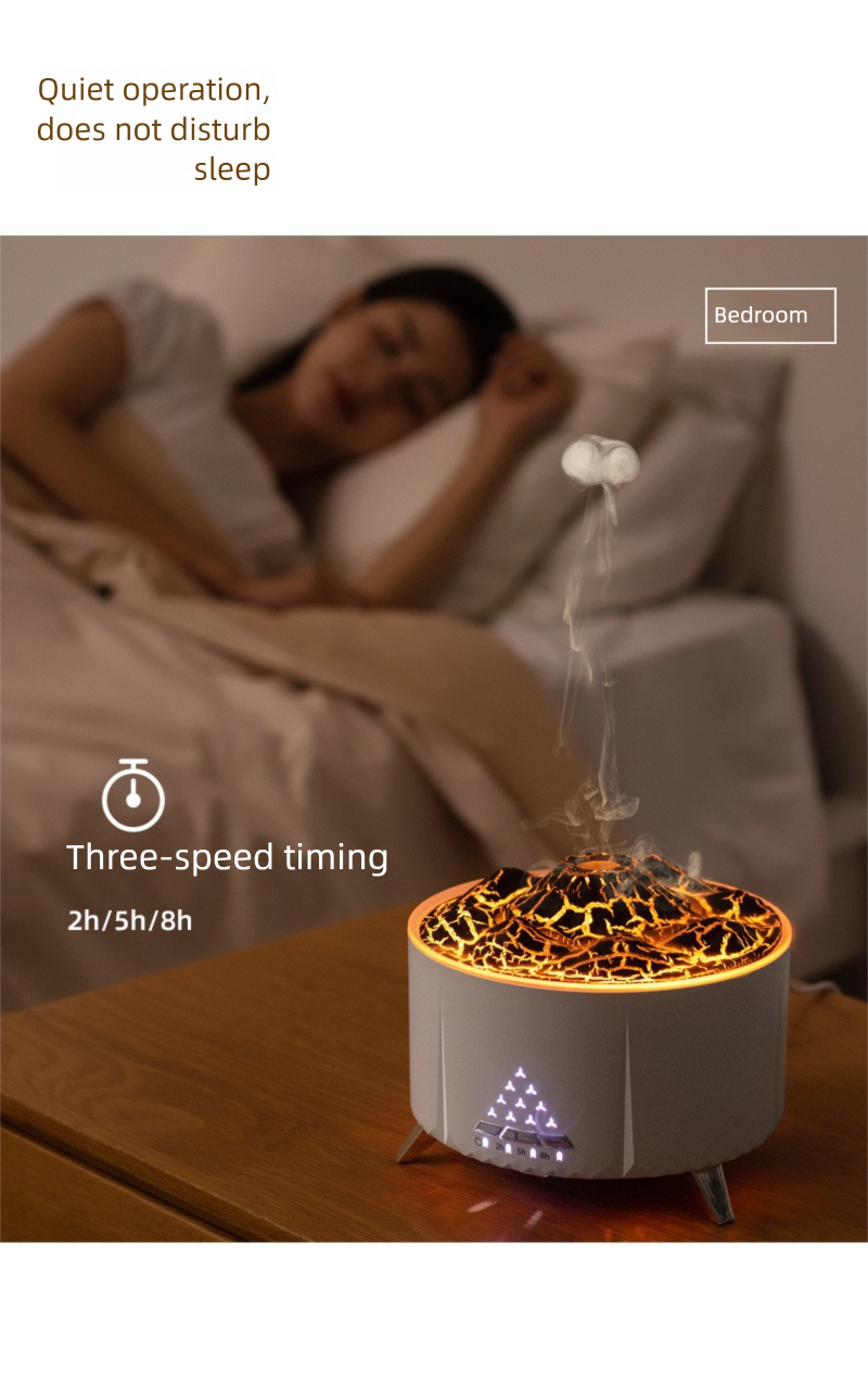 Diffuseur de sommeil Bluetooth : Lavande apaisante + Bruit blanc = Sommeil profond et réparateur. Votre tranquillité nocturne commence ici. #diffuseurbluetooth #mieuxdormir Télécommande_voghion.com