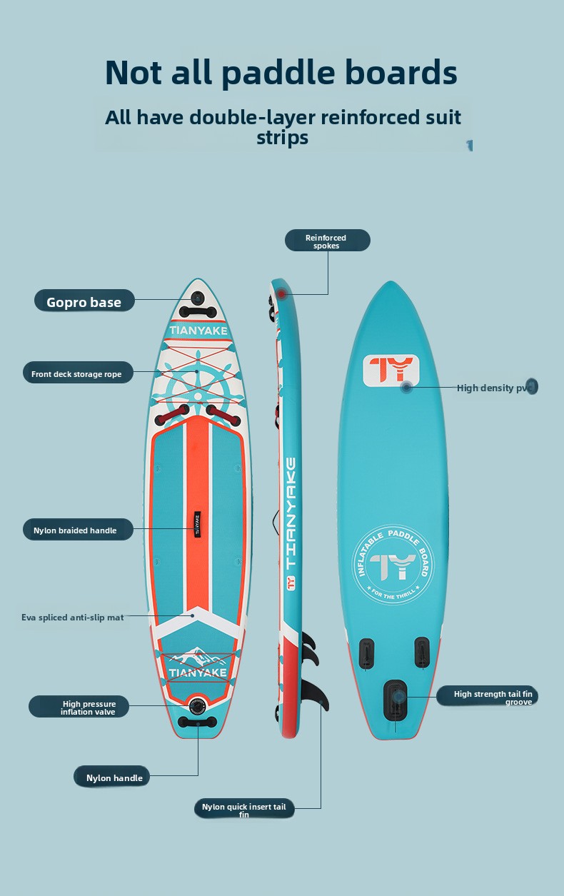 Outdoor Adult Surfboard Leisure Fishing Boat Inflatable Sports PVC Electric Water Paddleboard_voghion.com