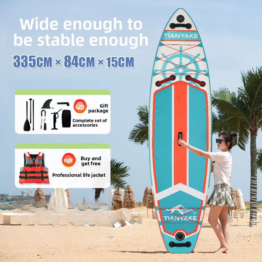 Outdoor Adult Surfboard Leisure Fishing Boat Inflatable Sports PVC Electric Water Paddleboard_voghion.com