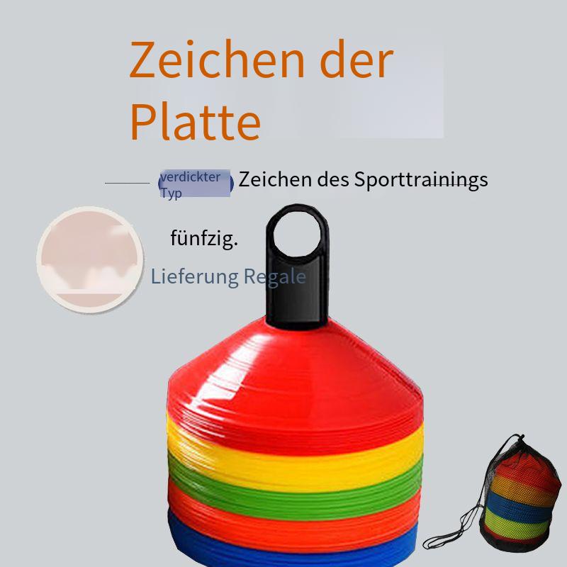 Thickened Wear-Resistant Marker Agility Obstacle Training Equipment Soccer Sports Gear Cone Disc_voghion.com