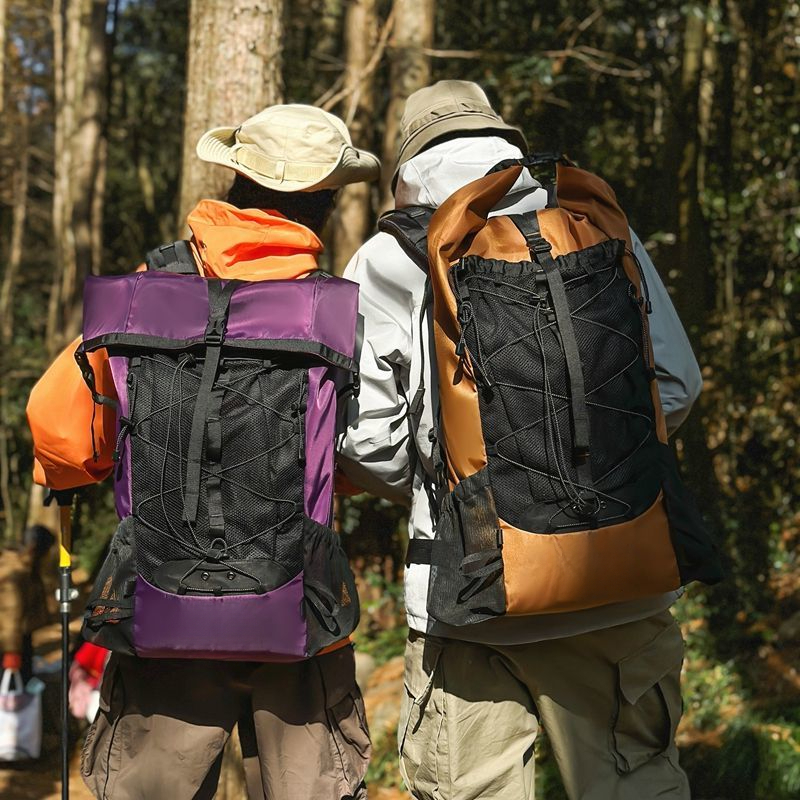Outdoor Sports Travel Men Lightweight Waterproof Hiking Bag Women Large Capacity Climbing Camping Backpack_voghion.com