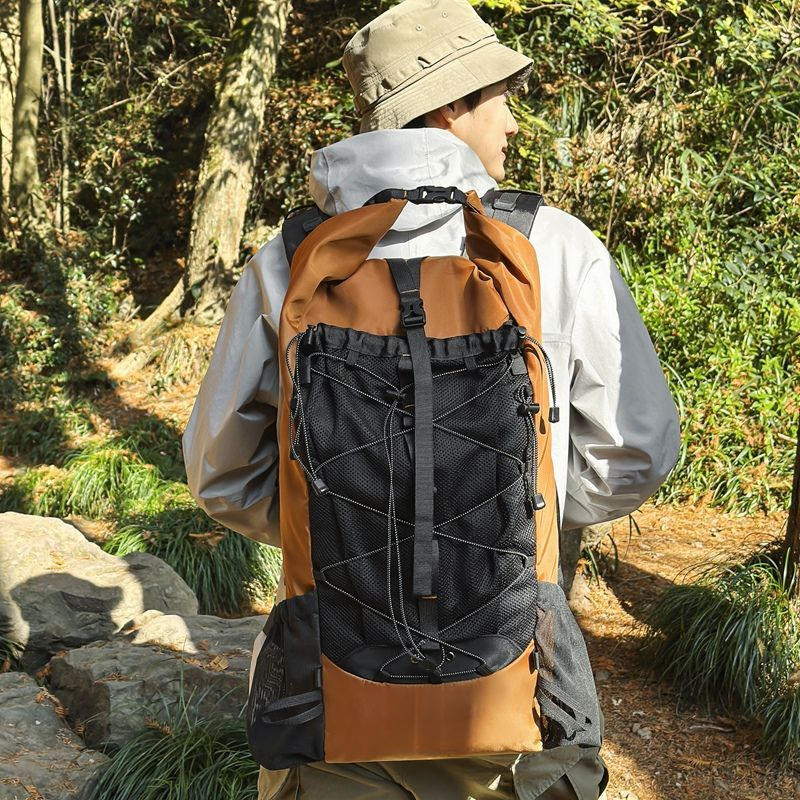 Outdoor Sports Travel Men Lightweight Waterproof Hiking Bag Women Large Capacity Climbing Camping Backpack_voghion.com