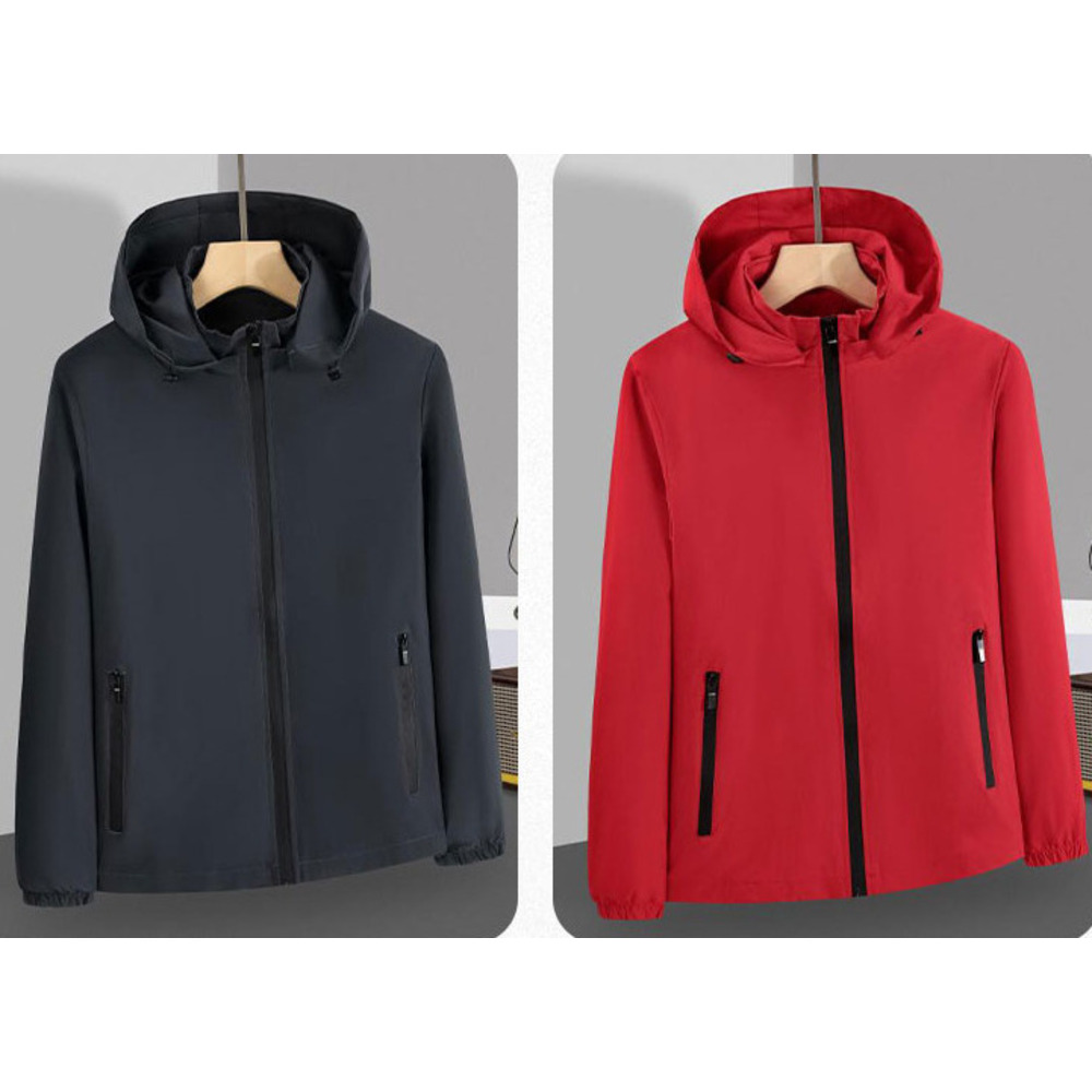 Waterproof Thin Spring Autumn Outdoor Mountaineering Clothing Men And Women Windproof Casual Jacket Printable Ski Suit_voghion.com