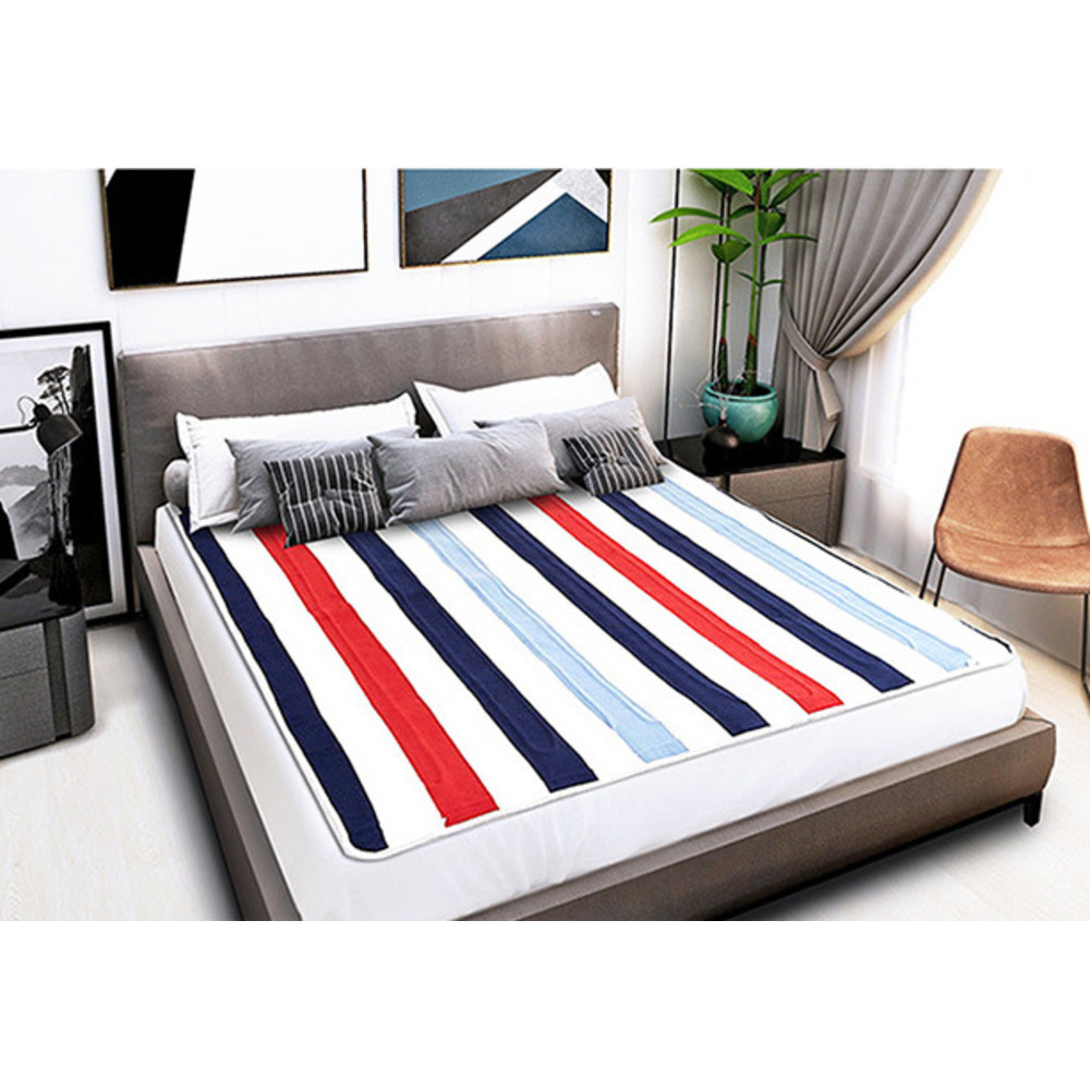 Blanket Single Double Dual Control Electric Mattress Three Persons Large Thickened Temperature Adjustable Mite Removal_voghion.com
