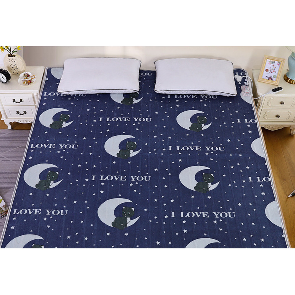Blanket Single Double Dual Control Electric Mattress Three Persons Large Thickened Temperature Adjustable Mite Removal_voghion.com