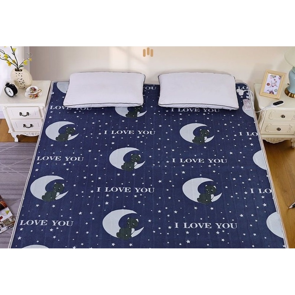Blanket Single Double Dual Control Electric Mattress Three Persons Large Thickened Temperature Adjustable Mite Removal_voghion.com