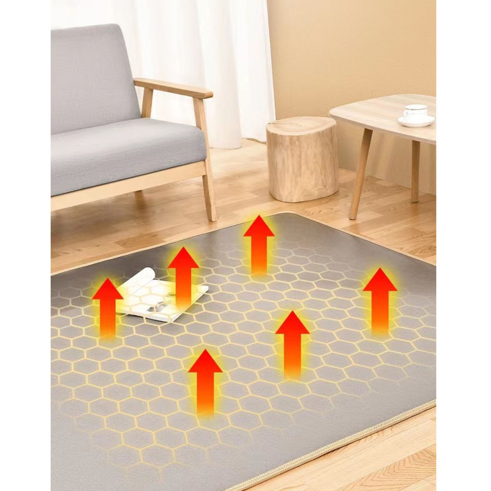 Tapis en graphène, cristal de carbone, sol, maison, salon, yoga, coussin chauffant, couverture électrique_voghion.com