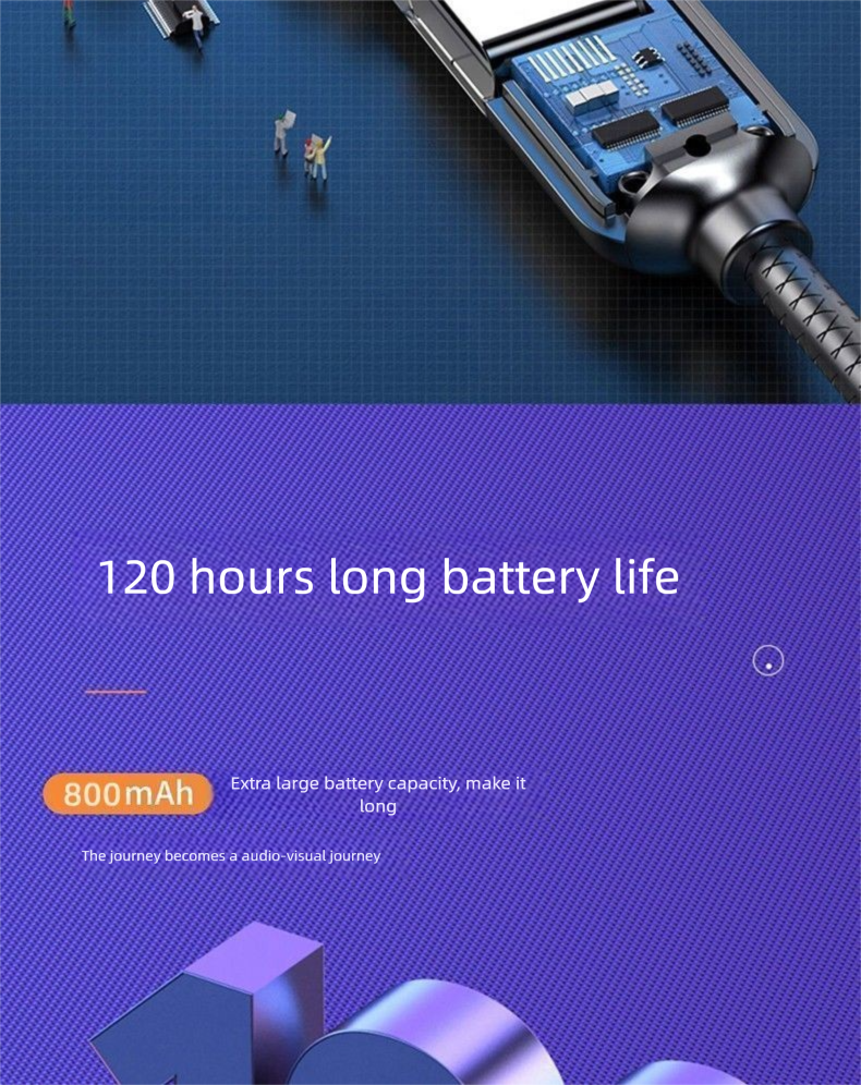 Écouteurs Bluetooth sans fil YD-36, tour de cou sport, longue durée de vie, compatibles avec iPhone, Huawei, Vivo et Android_voghion.com