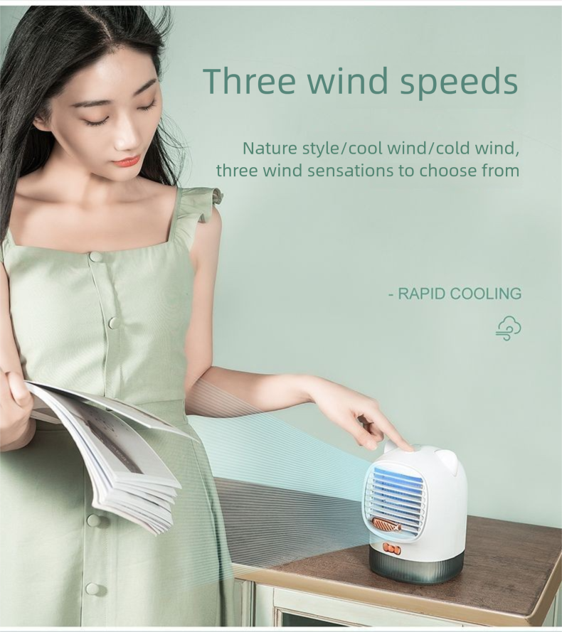 2025 New Desktop Office Dormitory Ultra-Quiet Tabletop Small Wall-Mounted USB Rechargeable Circulation Fan_voghion.com