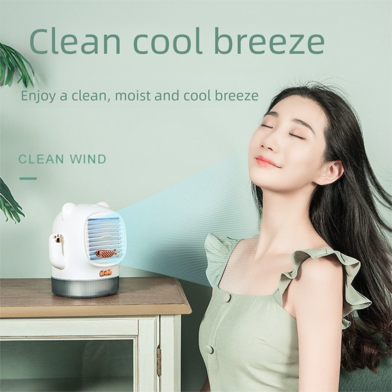 2025 New Desktop Office Dormitory Ultra-Quiet Tabletop Small Wall-Mounted USB Rechargeable Circulation Fan_voghion.com