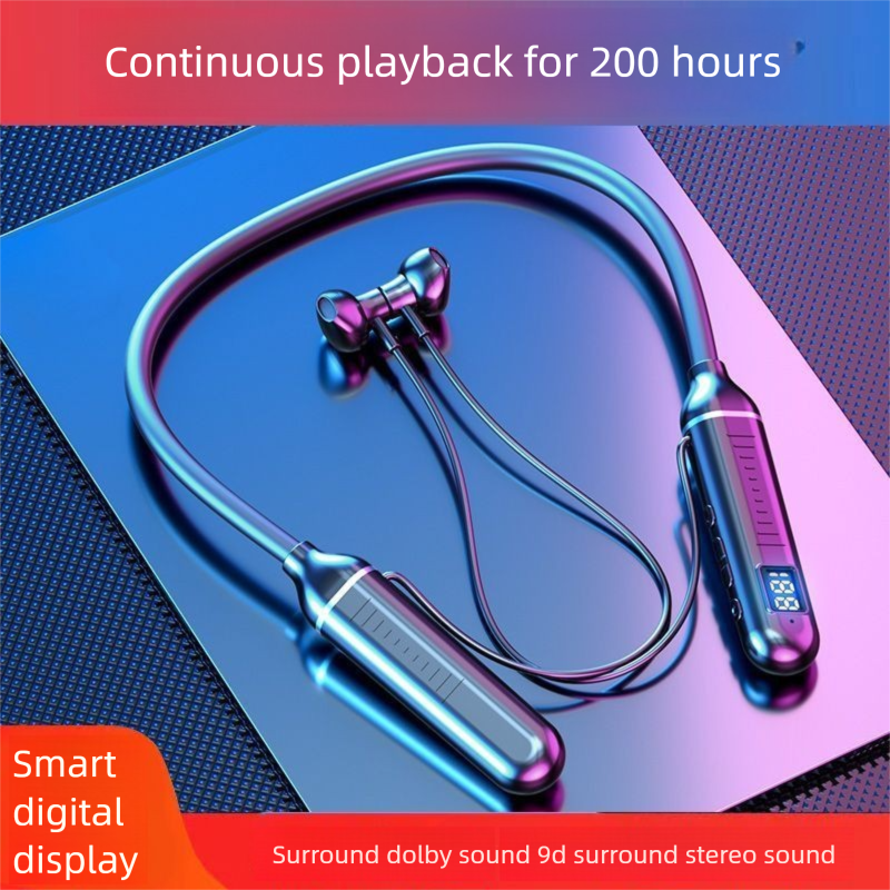 Écouteurs Bluetooth sans fil YD-36, tour de cou sport, longue durée de vie, compatibles avec iPhone, Huawei, Vivo et Android_voghion.com