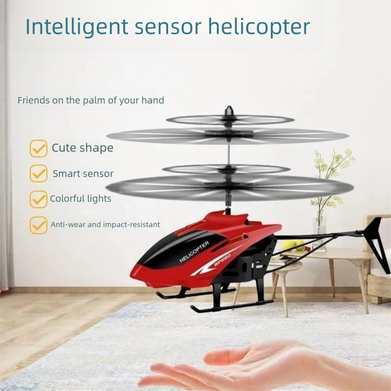 Elicottero telecomandato ricaricabile durevole, regalo di compleanno per bambini, drone con rilevamento dei gesti, aeromobile alla moda per ragazzi_voghion.com