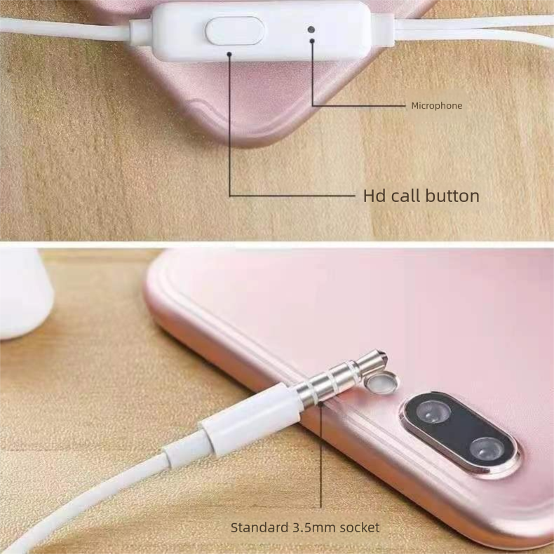 Buy Get 1 Free Original Univeral Earphone Cable High Sound Quality For Call, Karaoke, And Gaming In-Ear Wired_voghion.com