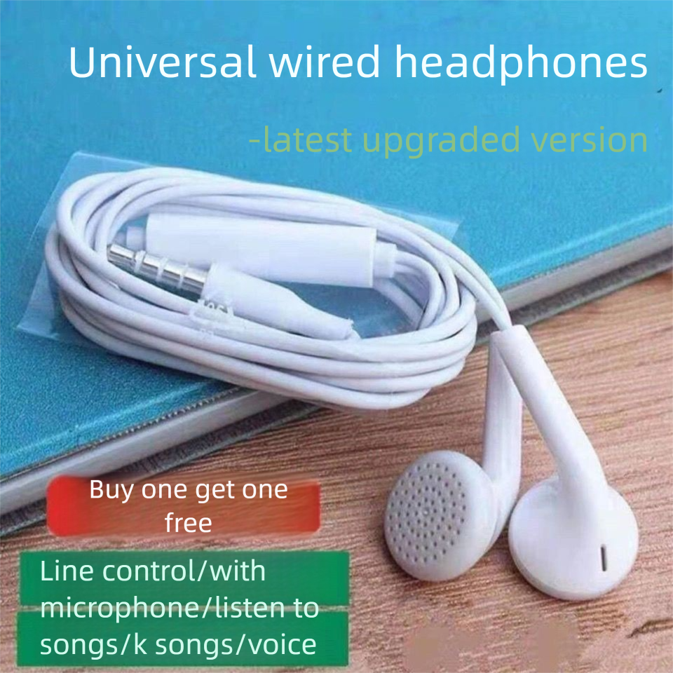 Buy Get 1 Free Original Univeral Earphone Cable High Sound Quality For Call, Karaoke, And Gaming In-Ear Wired_voghion.com