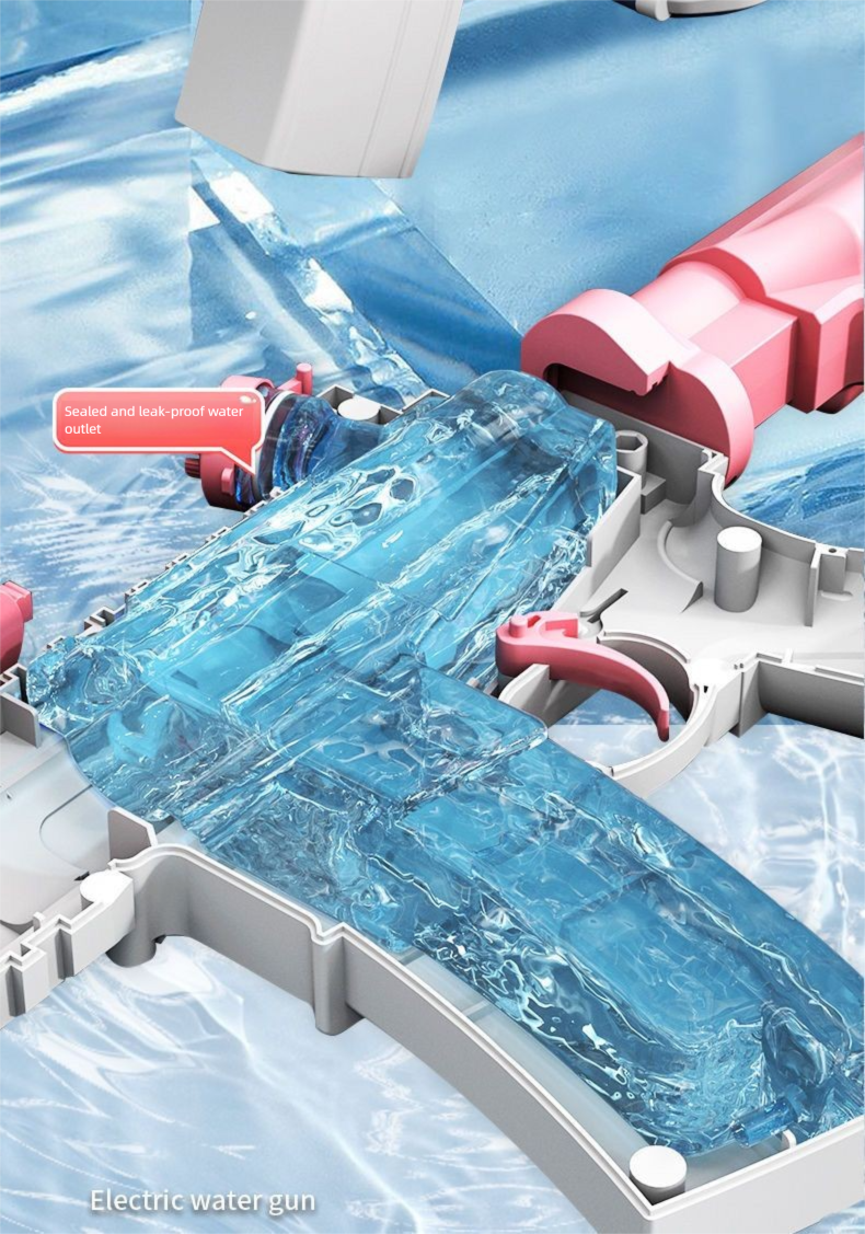Children's Gun Toy Rechargeable Fully Automatic Continuous Shooting Electric M416 High Pressure Powerful Water Fight_voghion.com