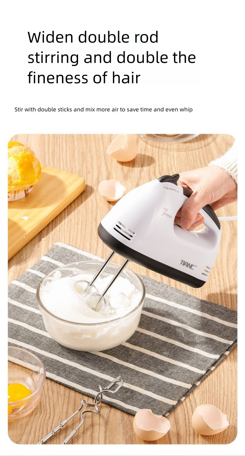 Frusta elettrica per uso domestico completamente automatica, piccola frusta per albumi, frusta per dolci portatile, pastella per dolci_voghion.com