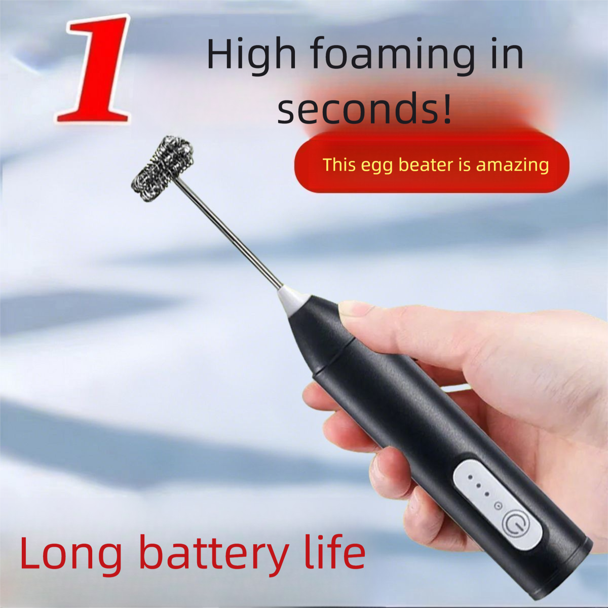 Electric Egg Beater Baking Household Automatic Oil Whisk Cake Mini Milk Frother Coffee Stirrer_voghion.com