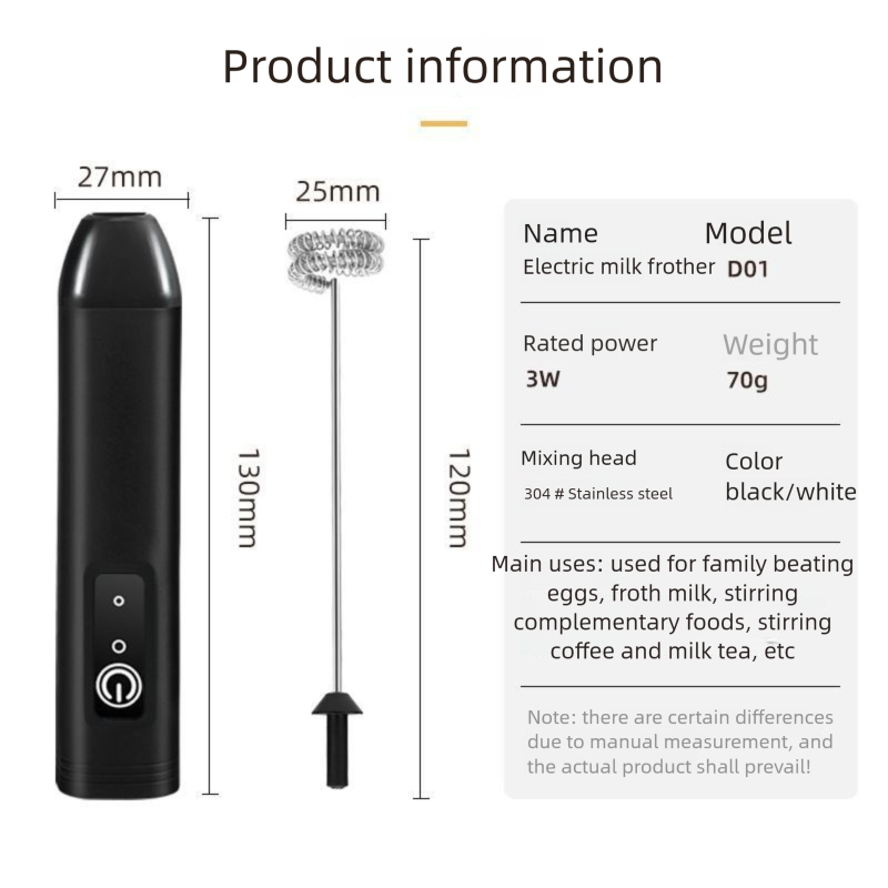 Electric Egg Beater Baking Household Automatic Oil Whisk Cake Mini Milk Frother Coffee Stirrer_voghion.com