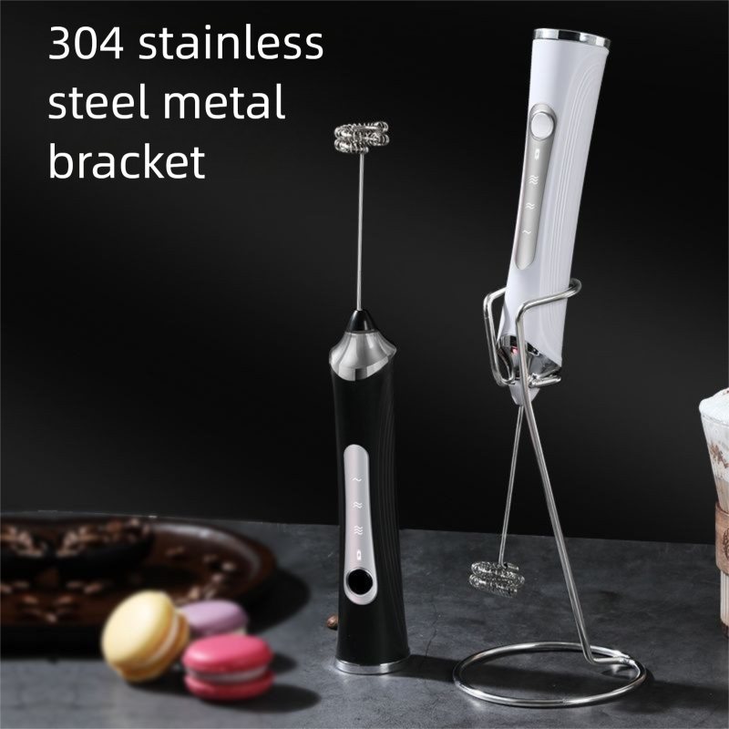 Agitatore per caffè, agitatore elettrico, panna portatile, schiumatore per latte in polvere_voghion.com