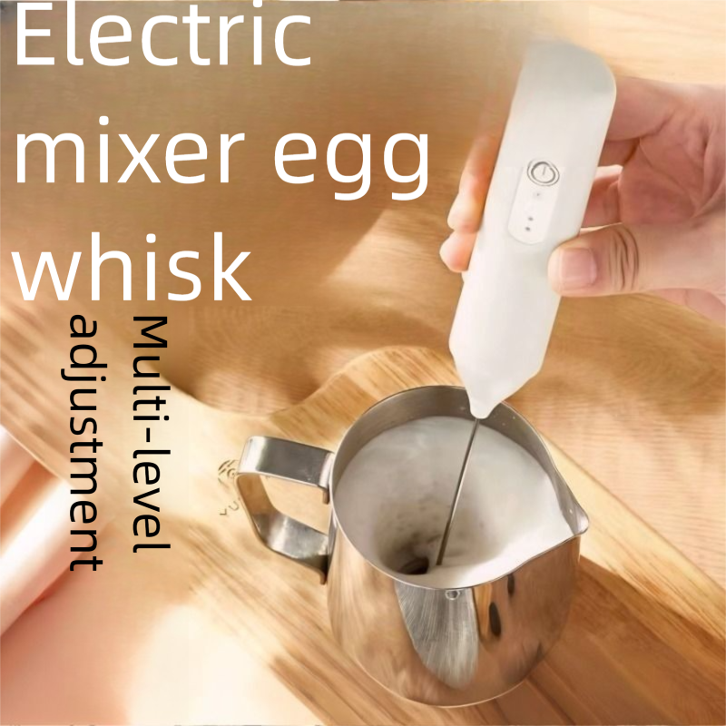 Elektrischer Haushaltsschläger Mini-Schneebesen Backcreme-Mixer_voghion.com
