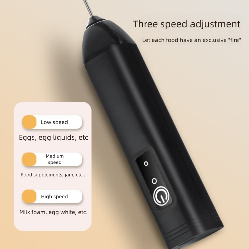 Electric Egg Beater Baking Household Automatic Oil Whisk Cake Mini Milk Frother Coffee Stirrer_voghion.com
