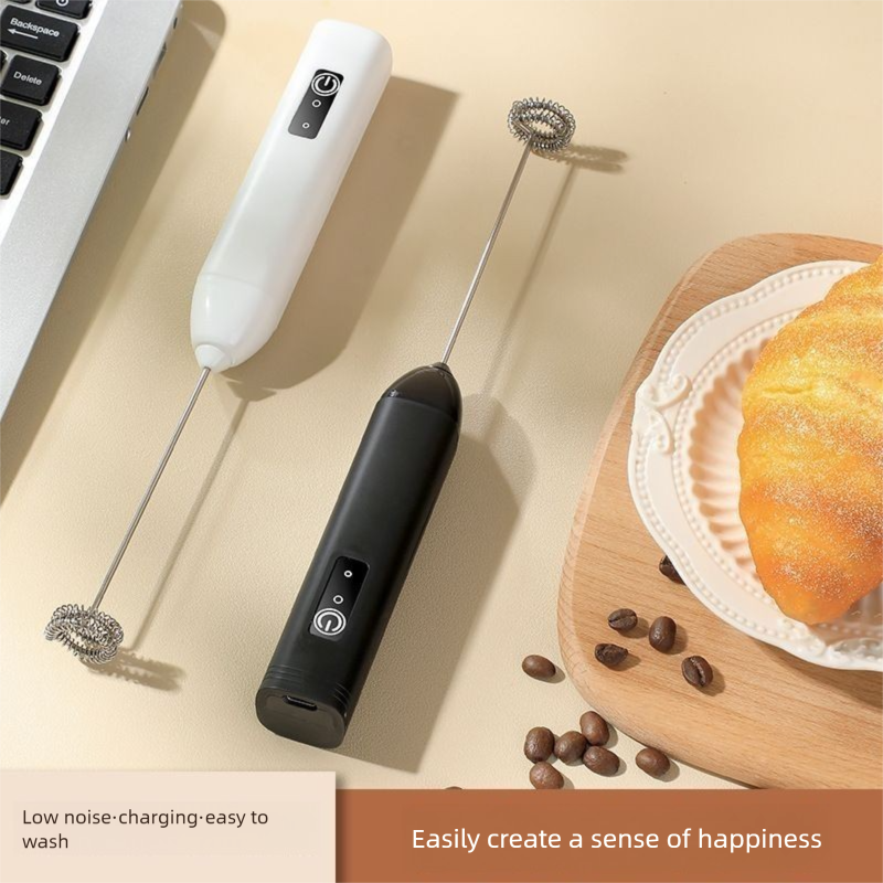 Elektrischer Haushaltsschläger Mini-Schneebesen Backcreme-Mixer_voghion.com