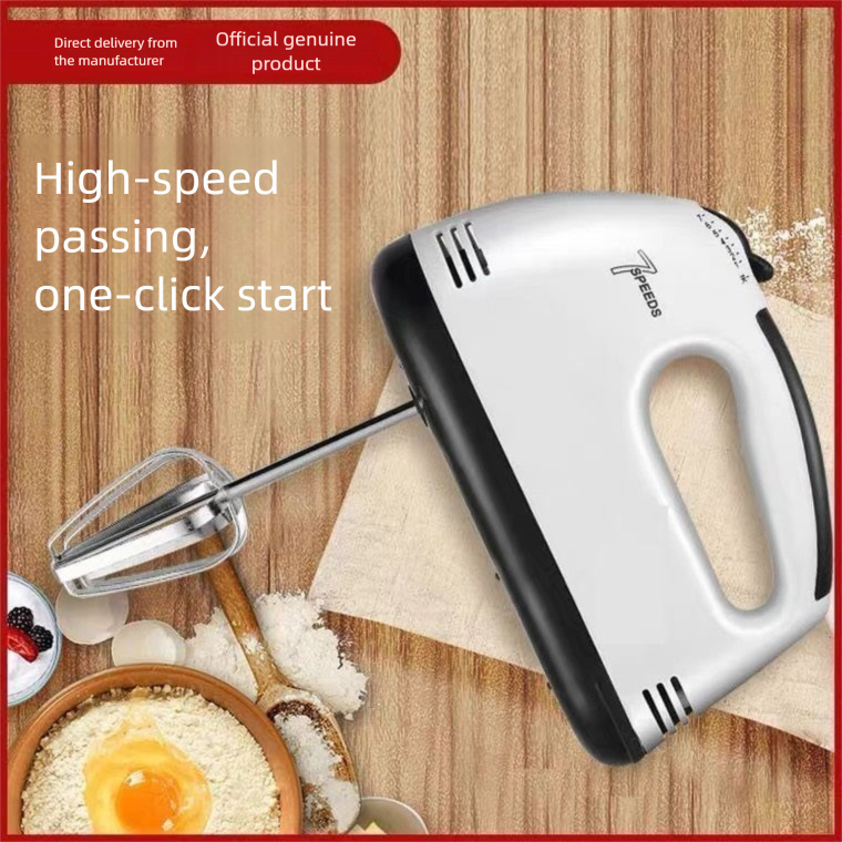 Electric Beater Handheld Household Baking Egg White Mixer Cream Whisk Multifunctional Small Blender_voghion.com