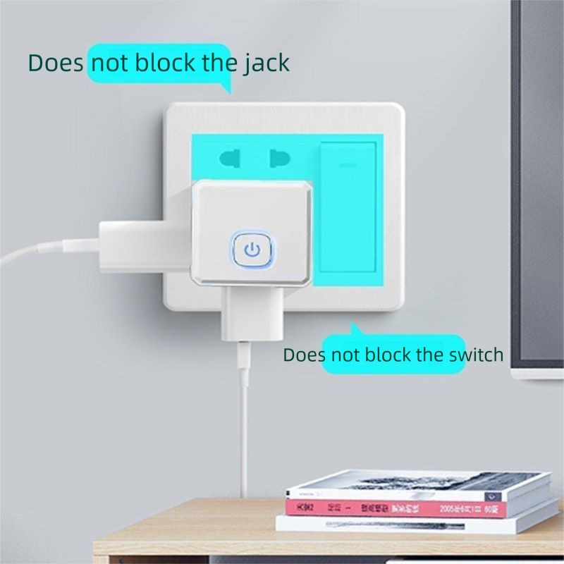 Original Convenient Wireless Compact Converter Travel Cube Multi-Functional Multi-Hole Household Power Strip Plug Socket_voghion.com