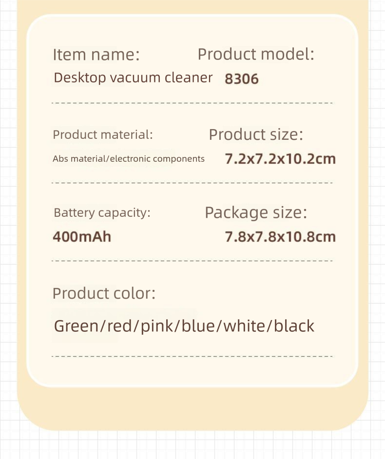 Desktop Vacuum Suction Rubber Keyboard Cleaner Student Electric Mini Convenient Small Artifact For Children_voghion.com