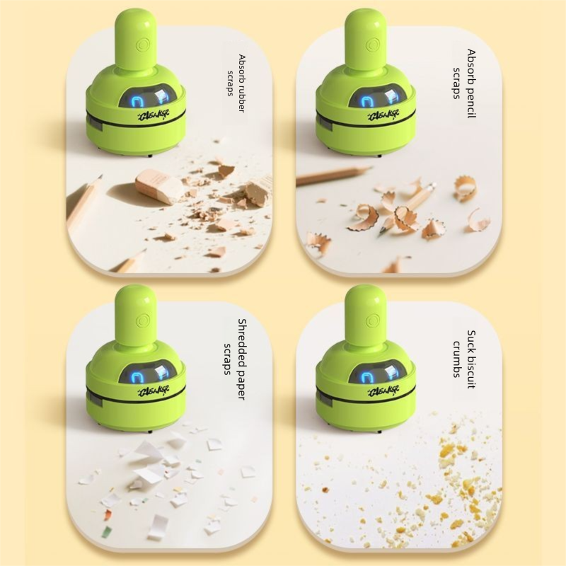 Desktop Vacuum Suction Rubber Keyboard Cleaner Student Electric Mini Convenient Small Artifact For Children_voghion.com