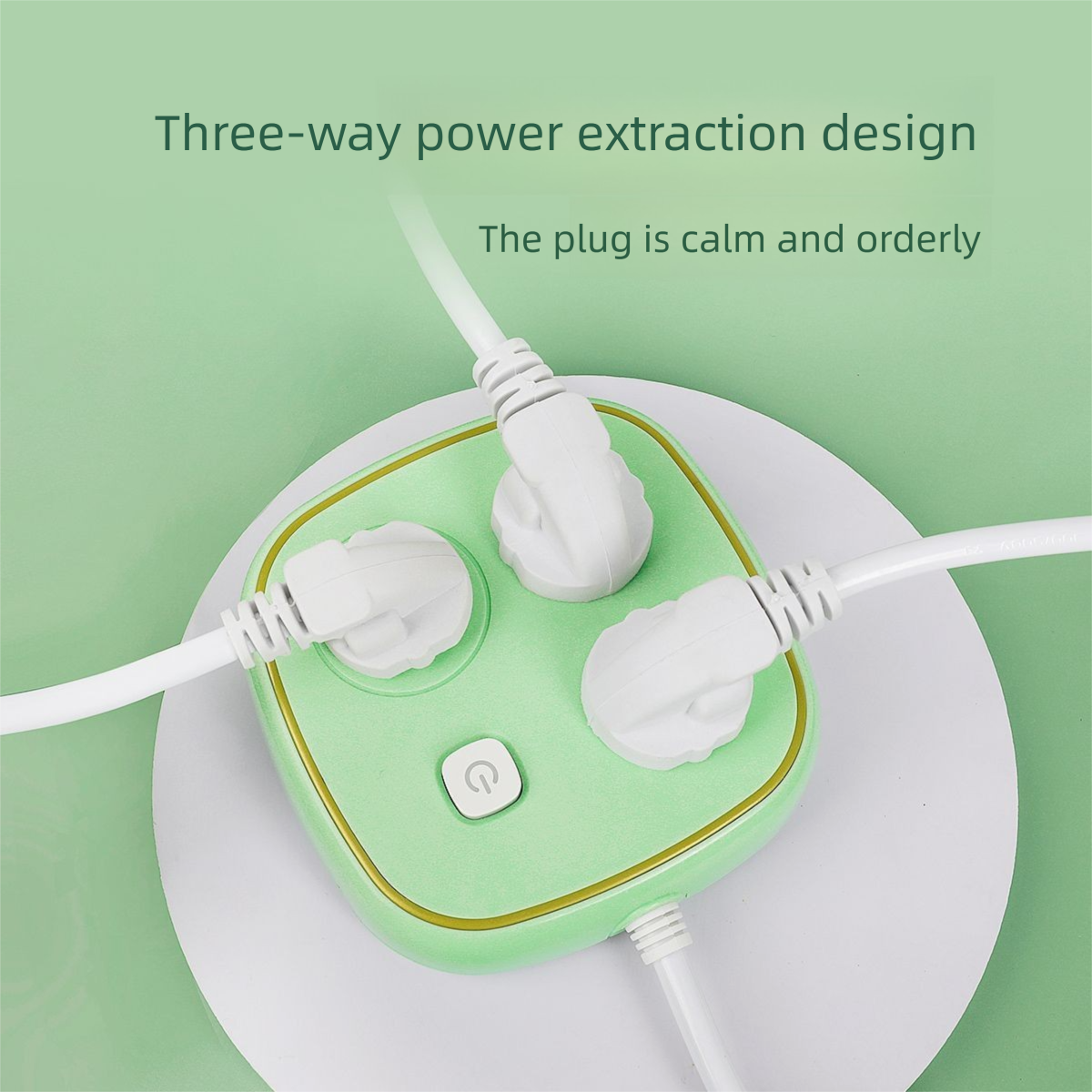 Long Line Multi-Function Converter Socket With Type-C Original Mobile Phone Charger Household Wireless Multi-Port Power_voghion.com