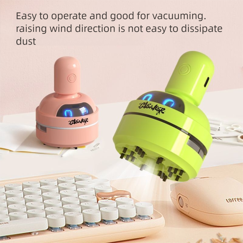 Desktop Vacuum Suction Rubber Keyboard Cleaner Student Electric Mini Convenient Small Artifact For Children_voghion.com