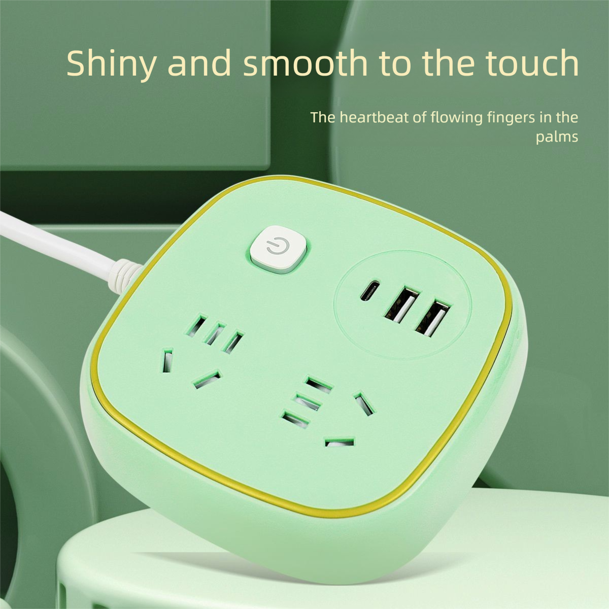 Long Line Multi-Function Converter Socket With Type-C Original Mobile Phone Charger Household Wireless Multi-Port Power_voghion.com