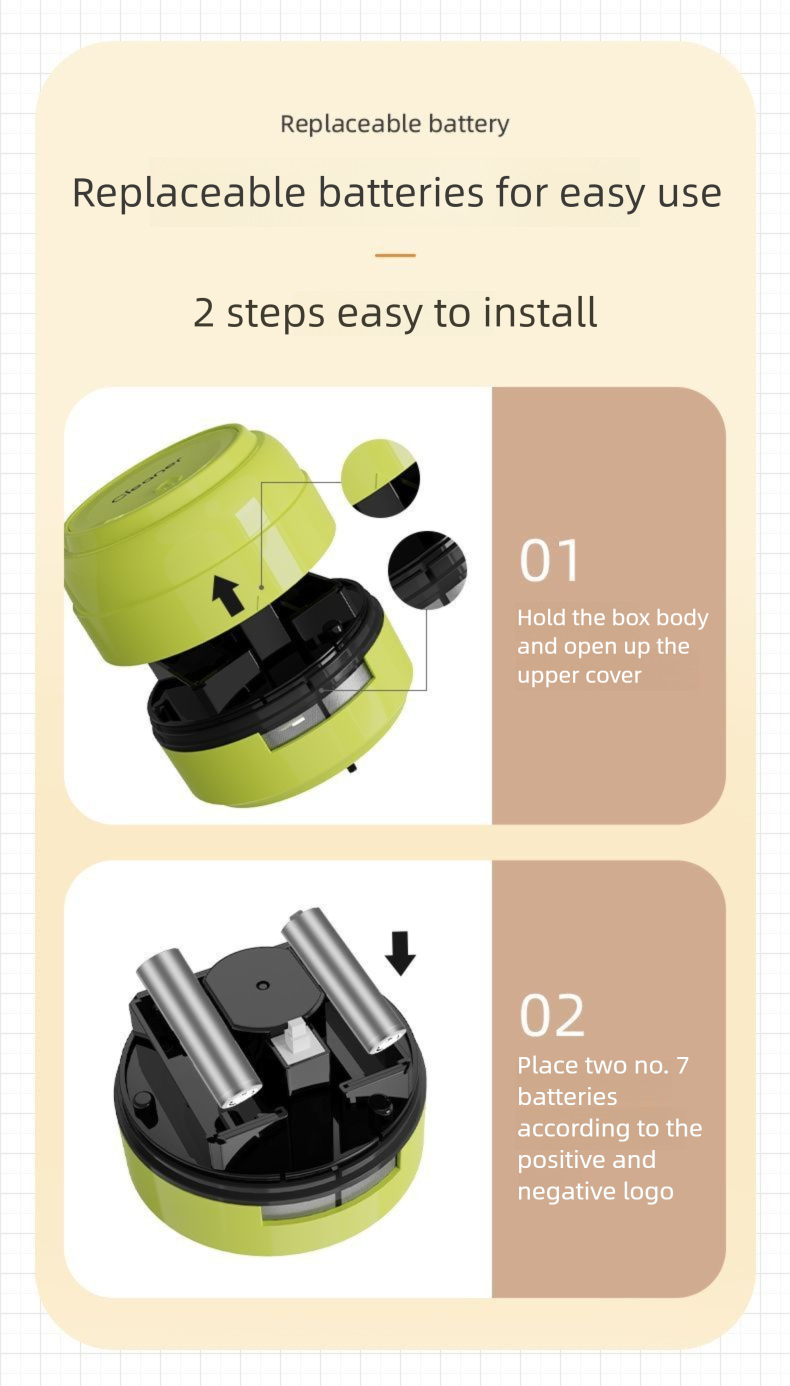 Desktop Vacuum Suction Rubber Keyboard Cleaner Student Electric Mini Convenient Small Artifact For Children_voghion.com