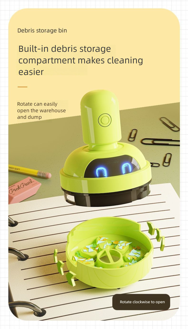 Desktop Vacuum Suction Rubber Keyboard Cleaner Student Electric Mini Convenient Small Artifact For Children_voghion.com